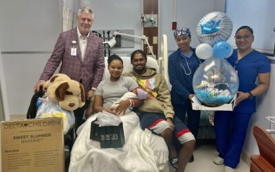 GOV. JUAN F. LUIS HOSPITAL WELCOMES FIRST BABY OF 2024