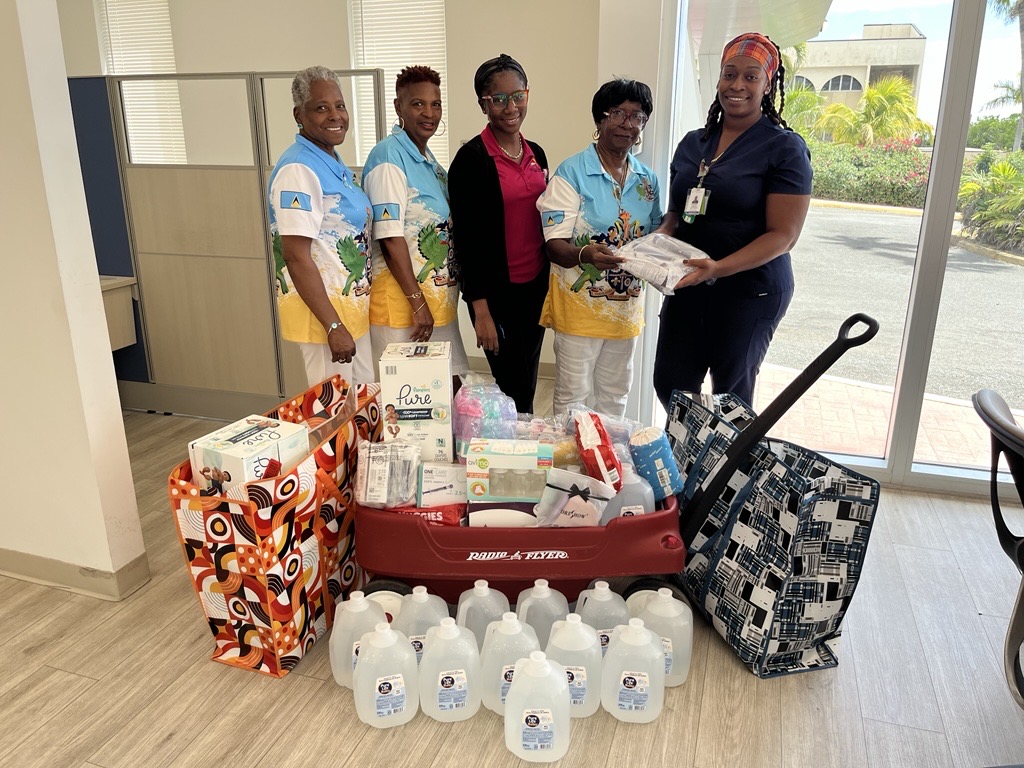 Thankful Tuesday: St. Lucia Association of St. Croix Gives Back to JFL’s NICU